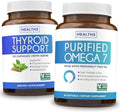 Omega 7 Softgels & Thyroid Support 2-Month Supply Bundle D442047