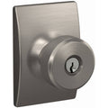 Satin Nickel Door Lever Set S384366