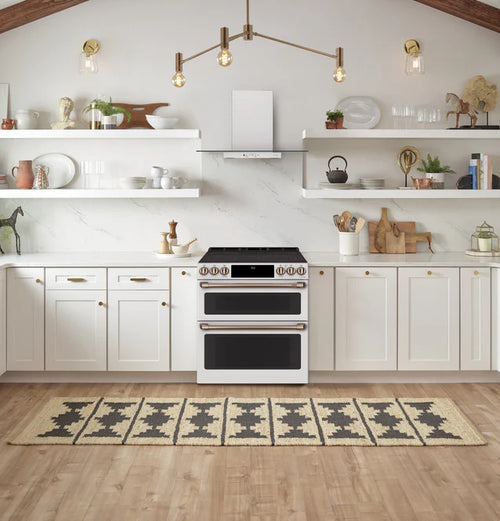 30 In. Slide-In Induction Convection Double Oven Range R9590