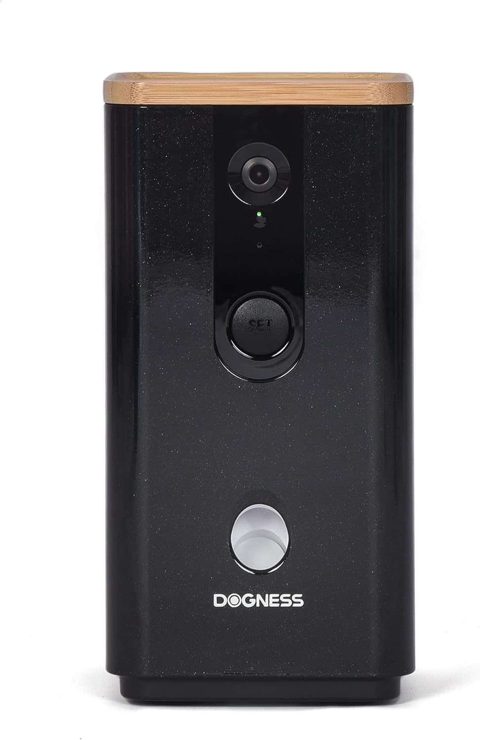 Wi-Fi Pet Camera with Treat Dispenser, 1080P HD, 165° View, Night Vision, Black U9936