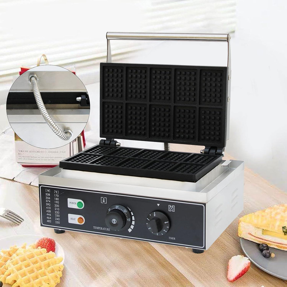 110V Mini Nonstick Electric Waffle Maker M12805