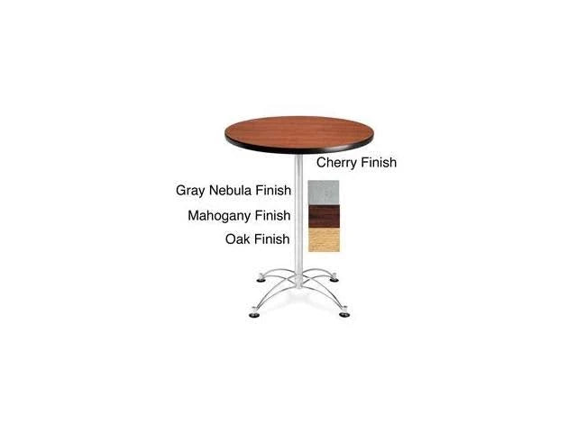 Round Chrome Base Cafe Table J569