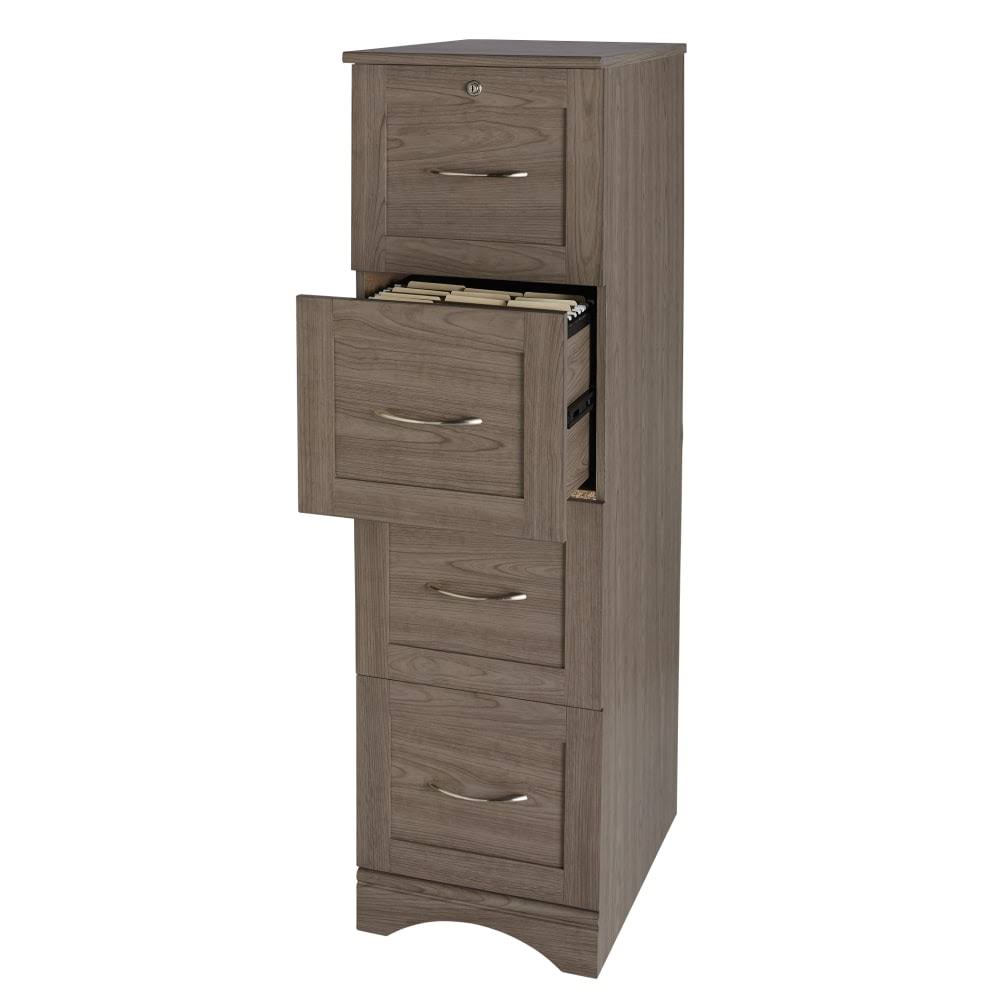 Gray 4-Drawer Letter/Legal Vertical File Cabinet P2185