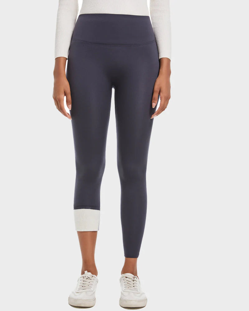 High Waist Fleece Lined Leggings T7252