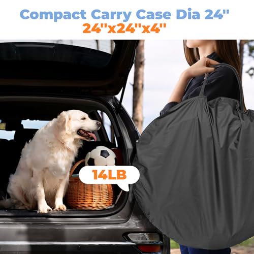 XLarge Popup Portable Dog House with Canopy Y99090