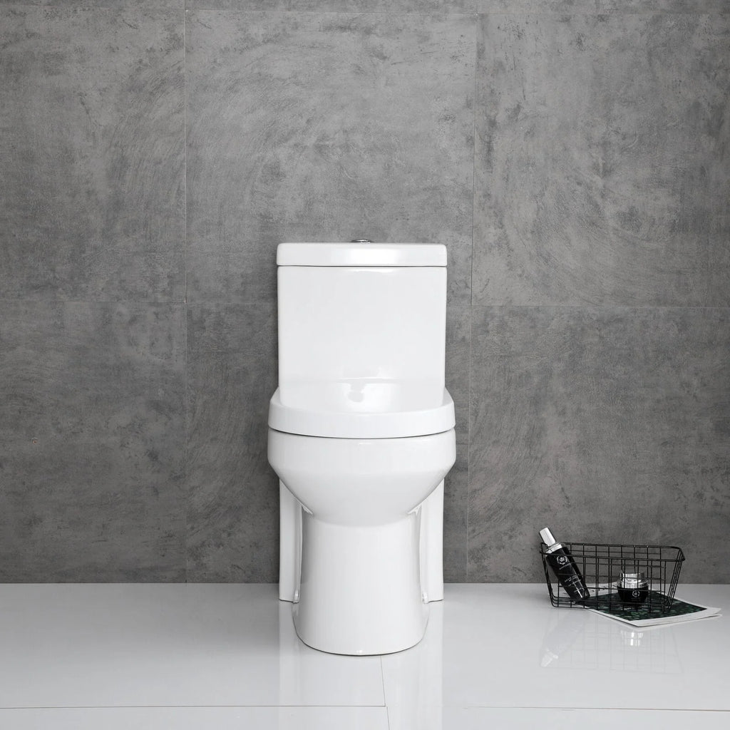 One-Piece Dual Flush Ceramic Toilet E946