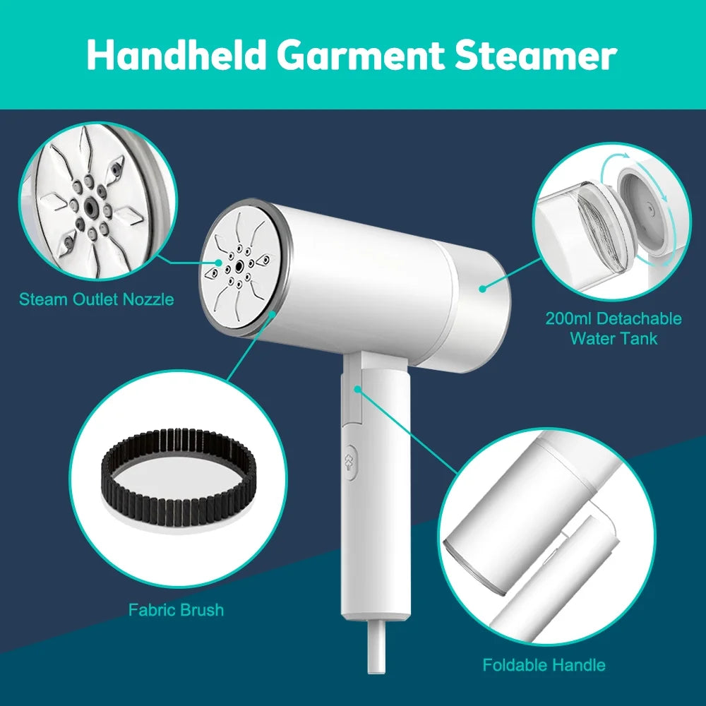 Clothes Steamer with Brush H25984