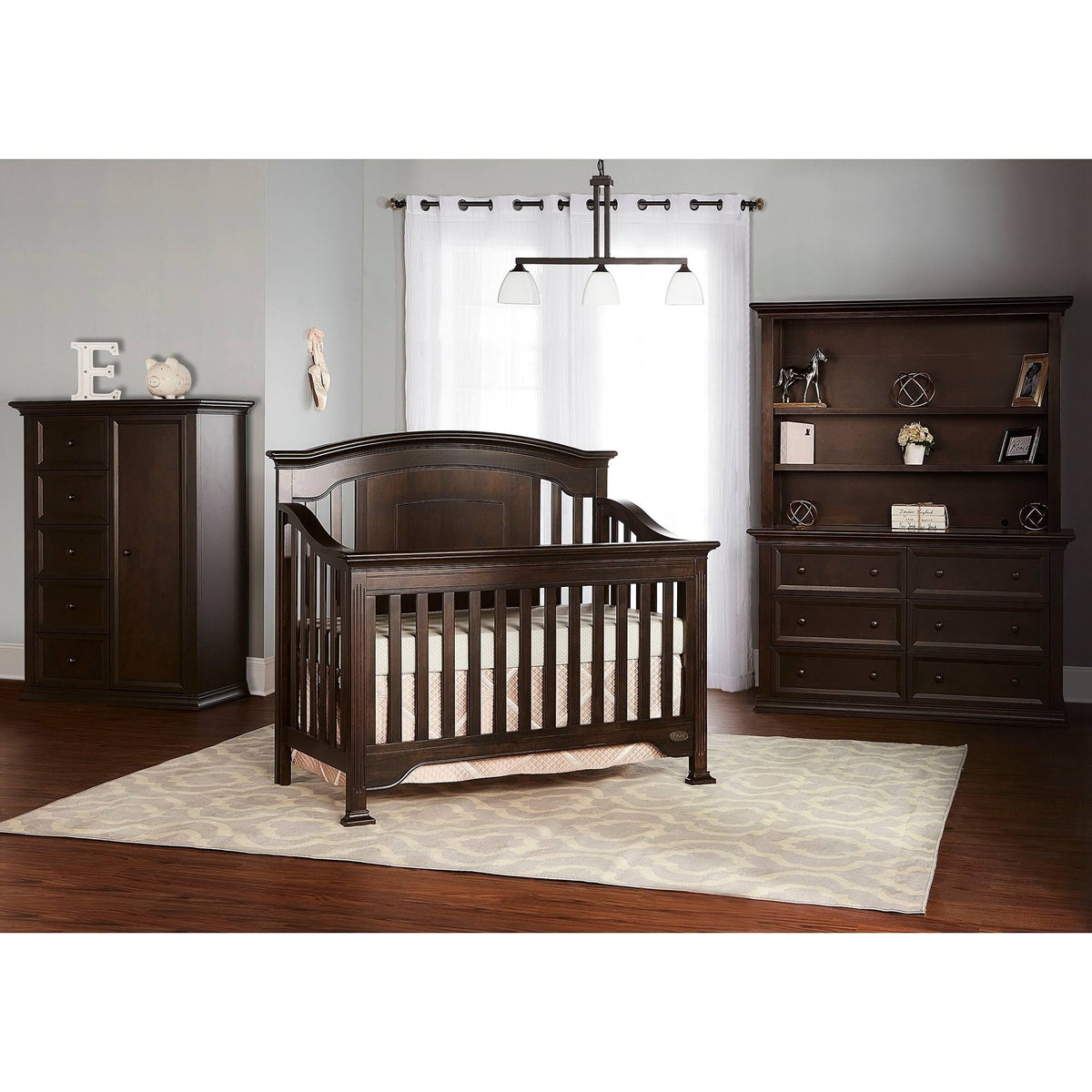 5 in 1 Convertible Crib D206