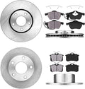 5 Lug Rotors + Brake Pads + Clips H367131