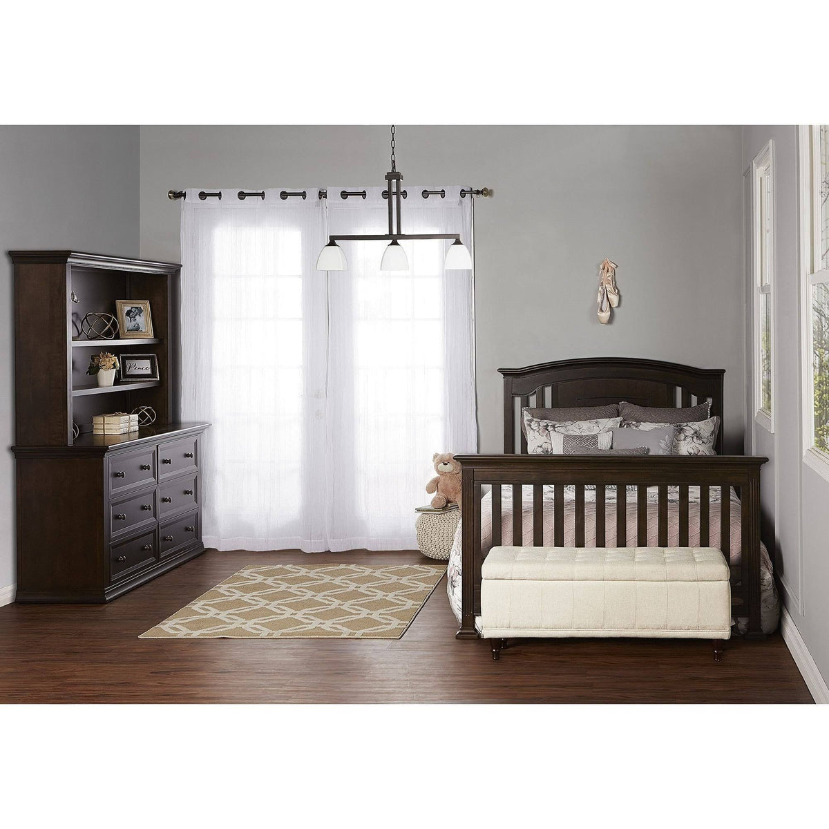 5 in 1 Convertible Crib D206