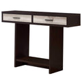 Cappuccino Taupe Reclaimed Wood Accent Table B900490