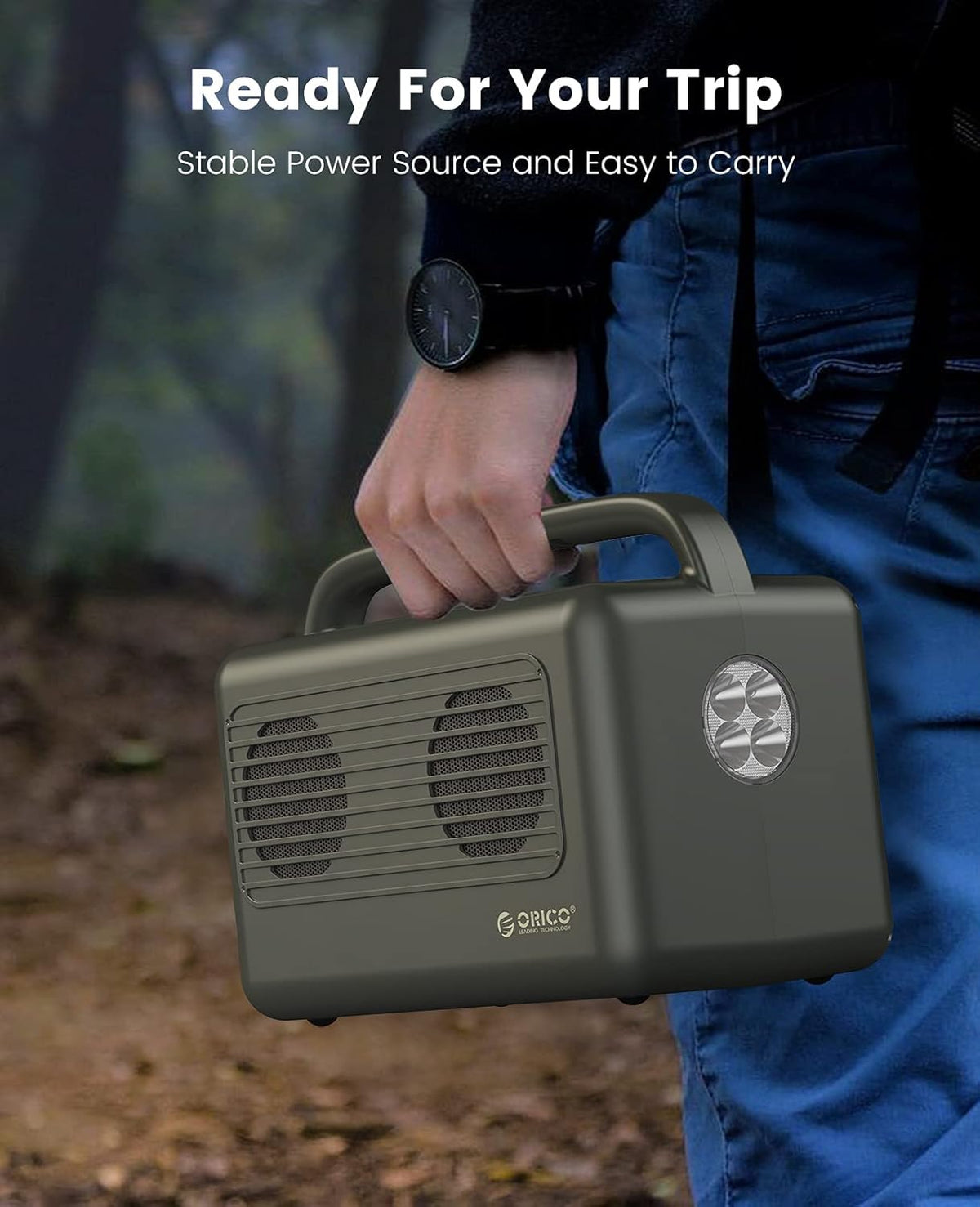 Portable Power Station 300W 427Wh Solar Generator A806559