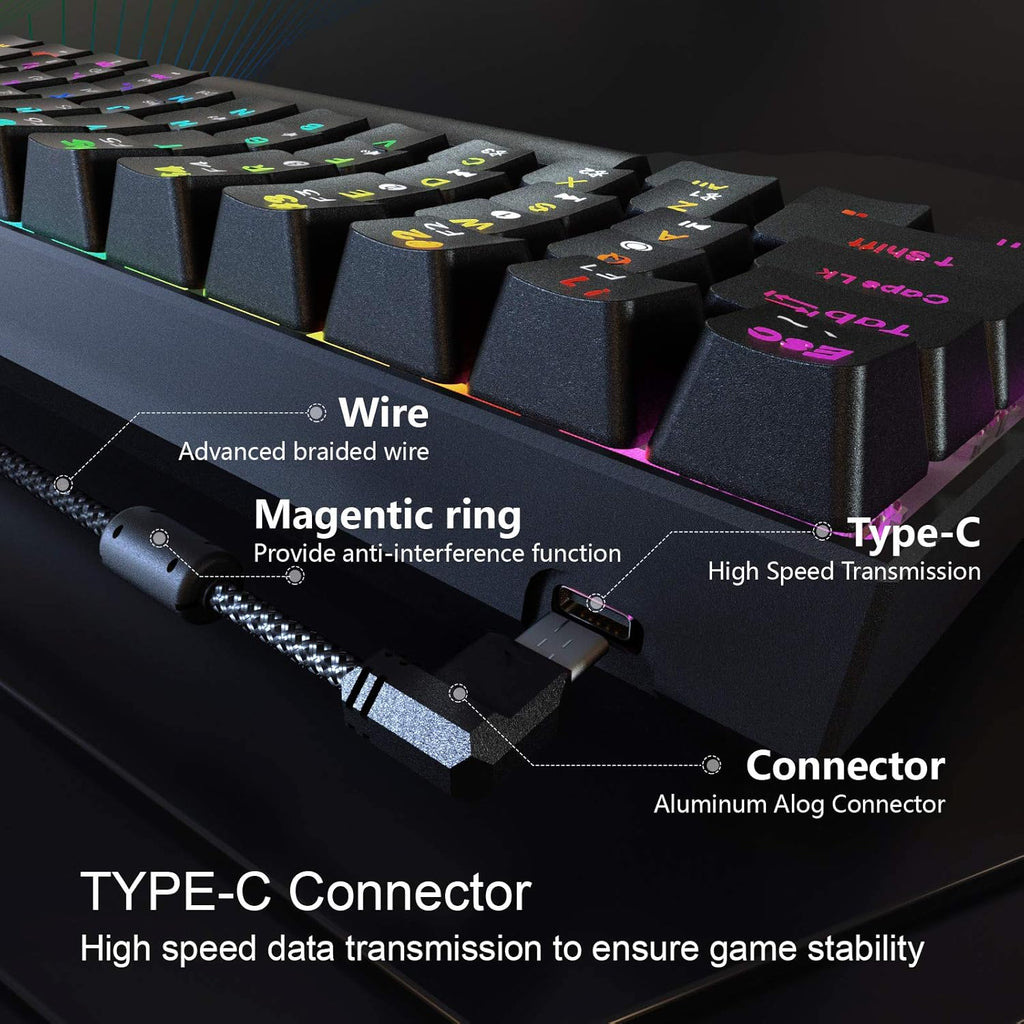 60% Mechanical Gaming Keyboard E91965