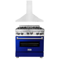 30 in. Gas Range and Range Hood Appliance Package A494