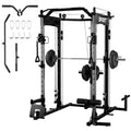 Multi-Functional Power Cage with Cable System 1600LBS Capacity Black Y642