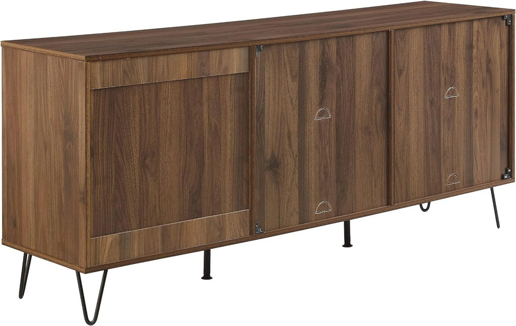 Brown Oak Record Storage Sideboard A55968