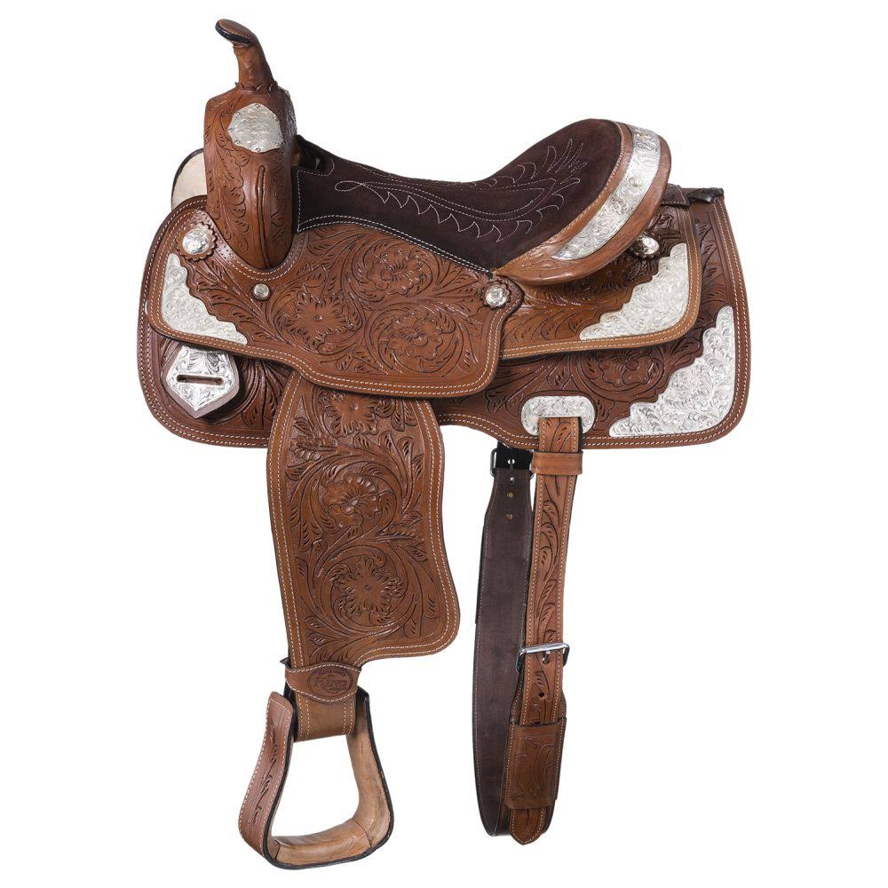 Trail Saddle with Silver Accents U68209