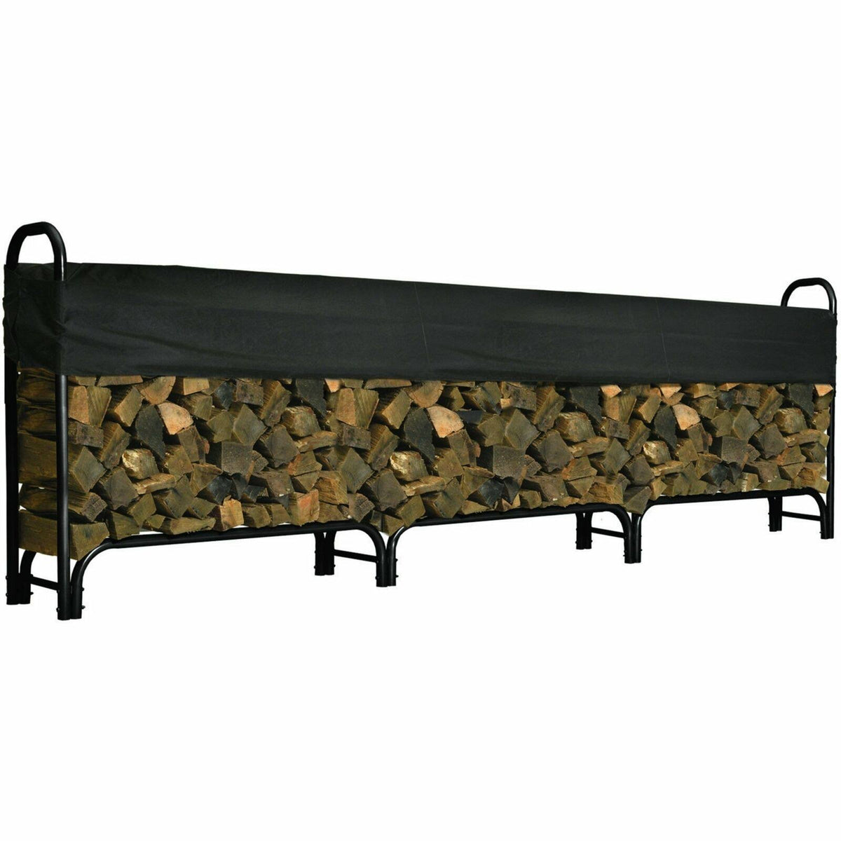 12 ft.L Covered Firewood Rack K5117