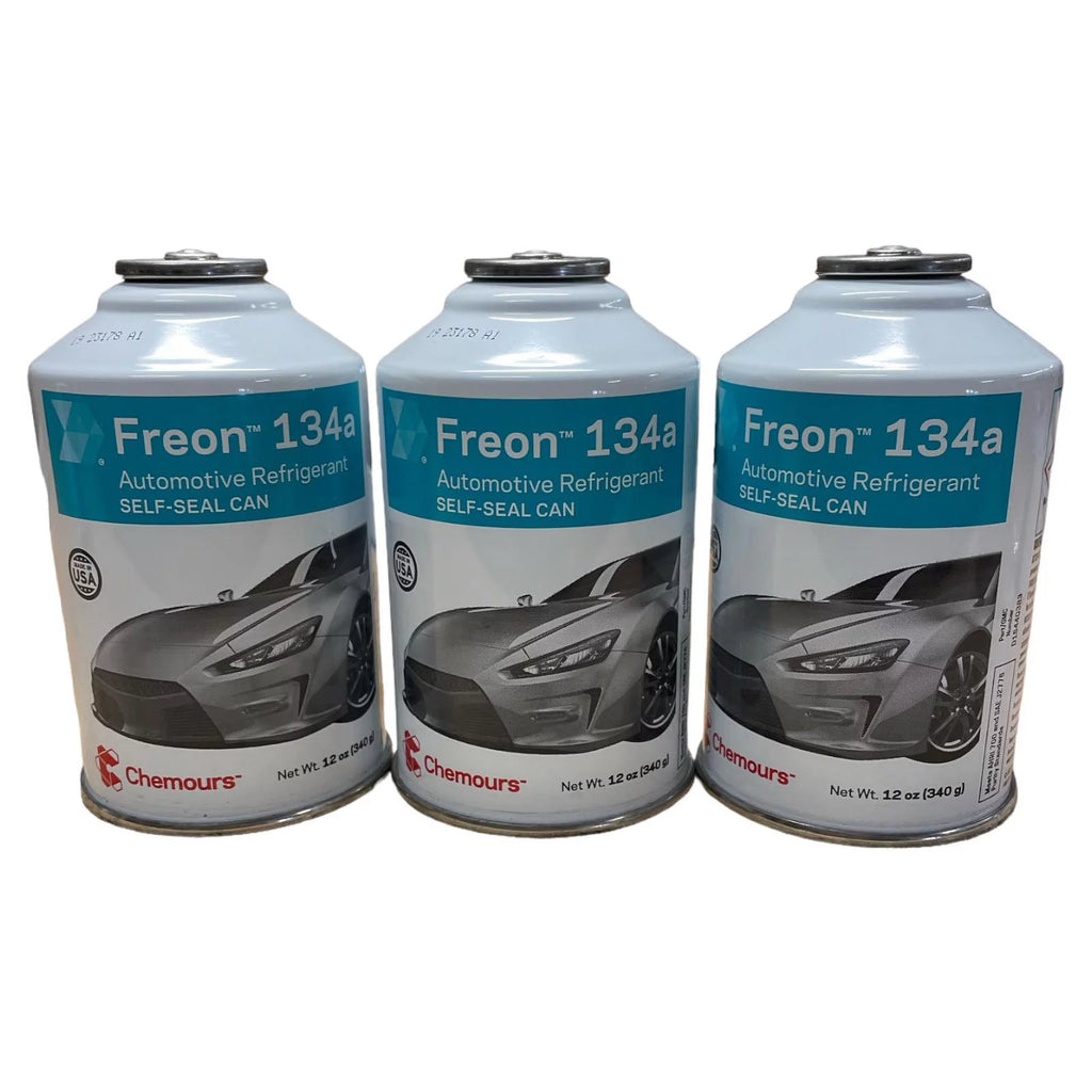 R134a 12 Ounce Self-Sealing Container Pack of 3 U509