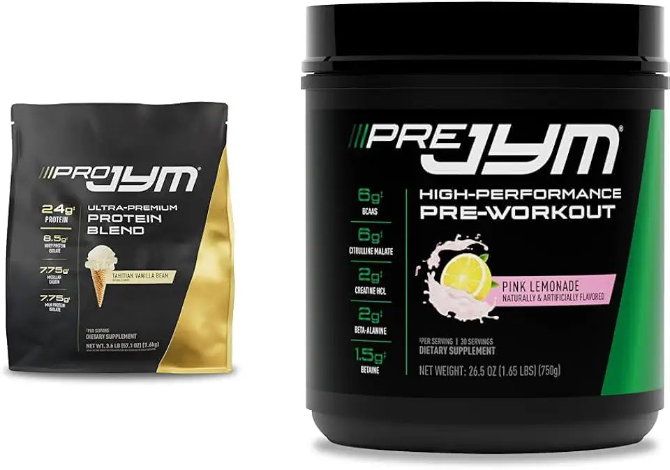 Tahitian Vanilla + Pink Lemonade Pre-Workout Powder Q35926