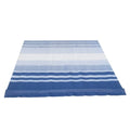 Blue Stripes 15x8 ft Vinyl Awning Replacement Fabric X16088