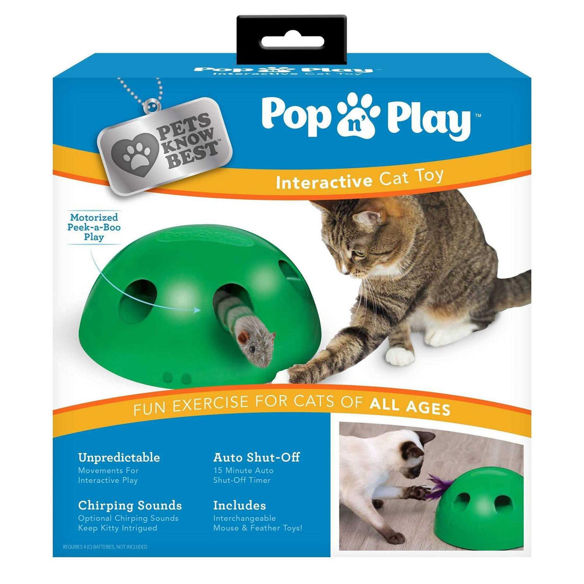 Pop N Play Cat Toy U133
