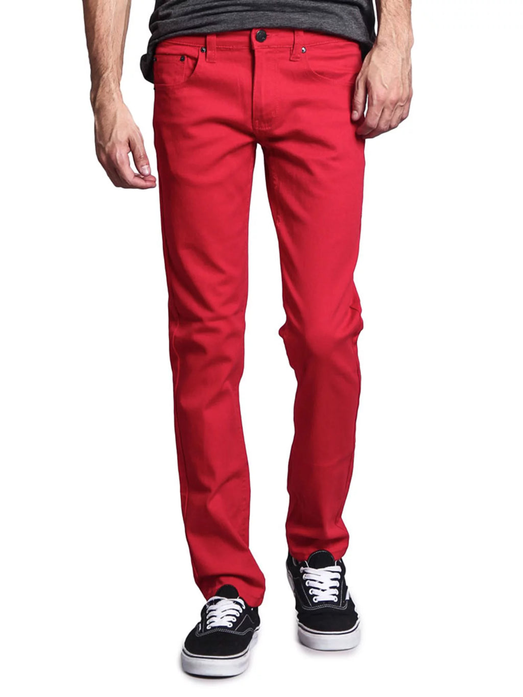 Slim Fit Colored Stretch Jeans F8684