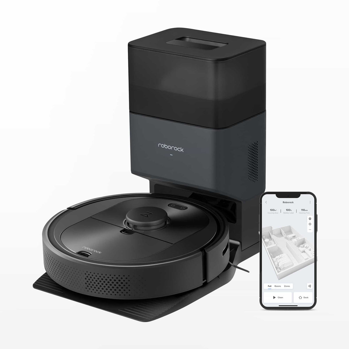 Robot Vacuum with Auto-Empty Dock J27434