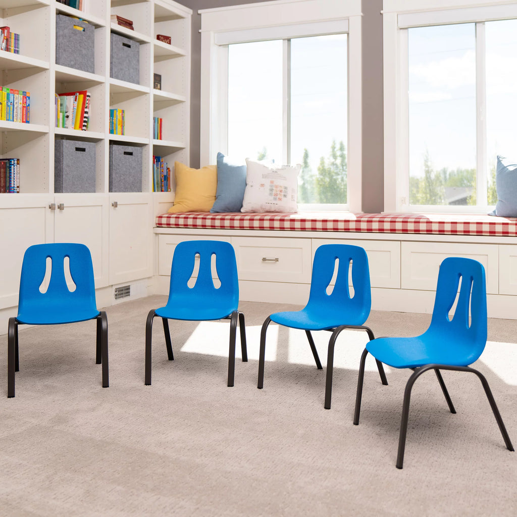 Children’s Stacking Chair 4 Pack Dragonfly Blue M212