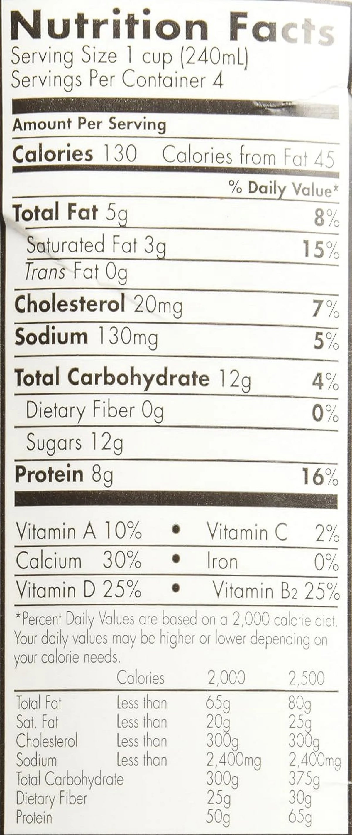 Reduced Milk 1 Qt H88959