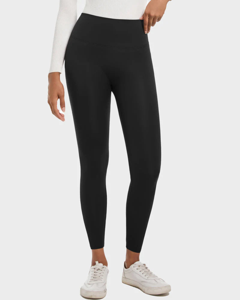 High Waist Fleece Lined Leggings T7252