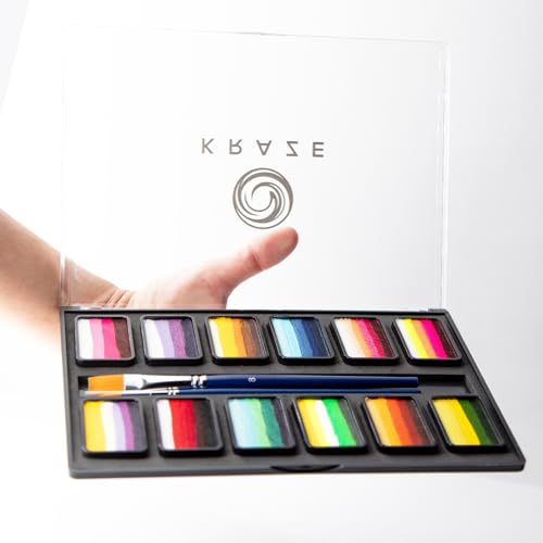Water Activated Hypoallergenic Face Paint Palette Z361