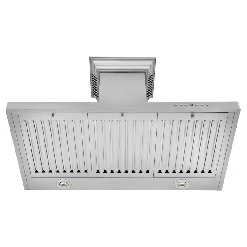 30 in. 400 CFM Ducted Wall Mount Range Hood in Stainless Steel B398263