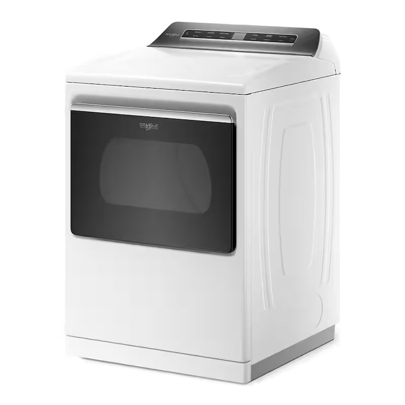 White 7.4 cu. ft. Electric Dryer with Steam L41096