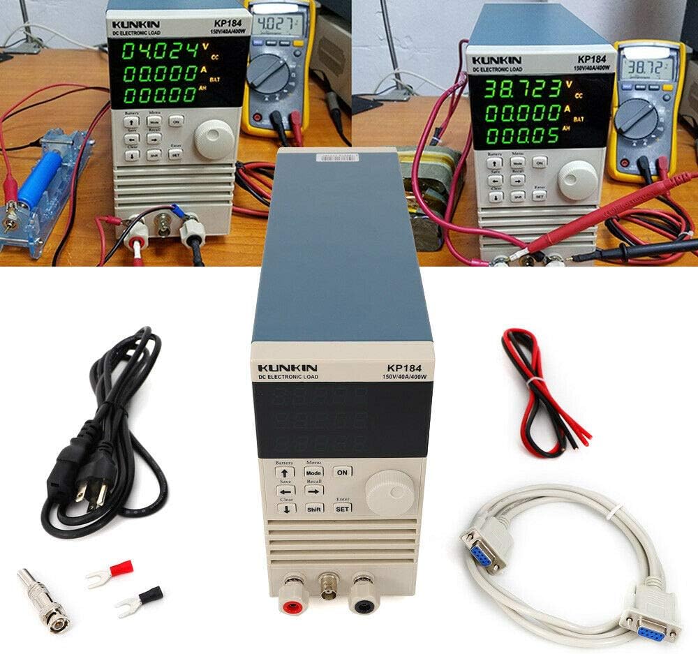 Single Channel DC Electronic Load Battery Capacity Meter 400W 40A B3617