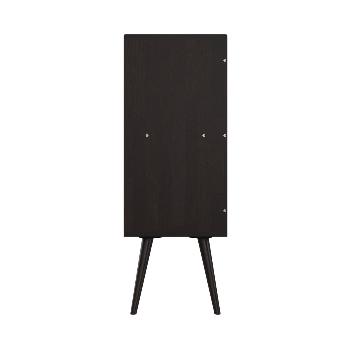 Mid Century Modern Vertical Wood Chest with Door B862598