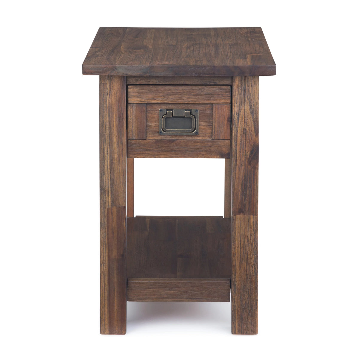 14 inch Wide Rustic Narrow Side Table Y604485