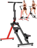 Adjustable Folding Stair Stepper with Handlebar Y90499