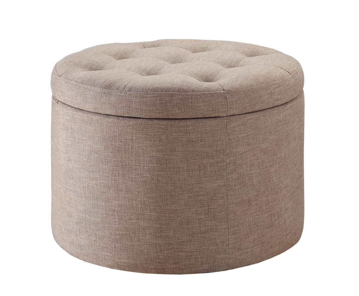 Round Shoe Storage Ottoman F812