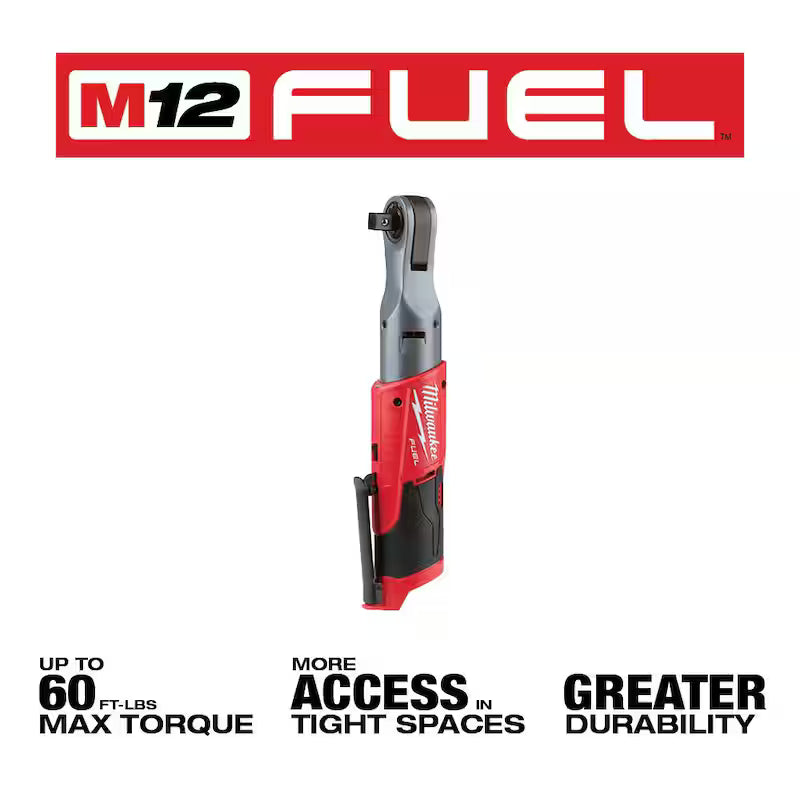 12V Lithium-Ion Brushless Cordless 1/2 in. Ratchet with 2.0Ah Battery M7488