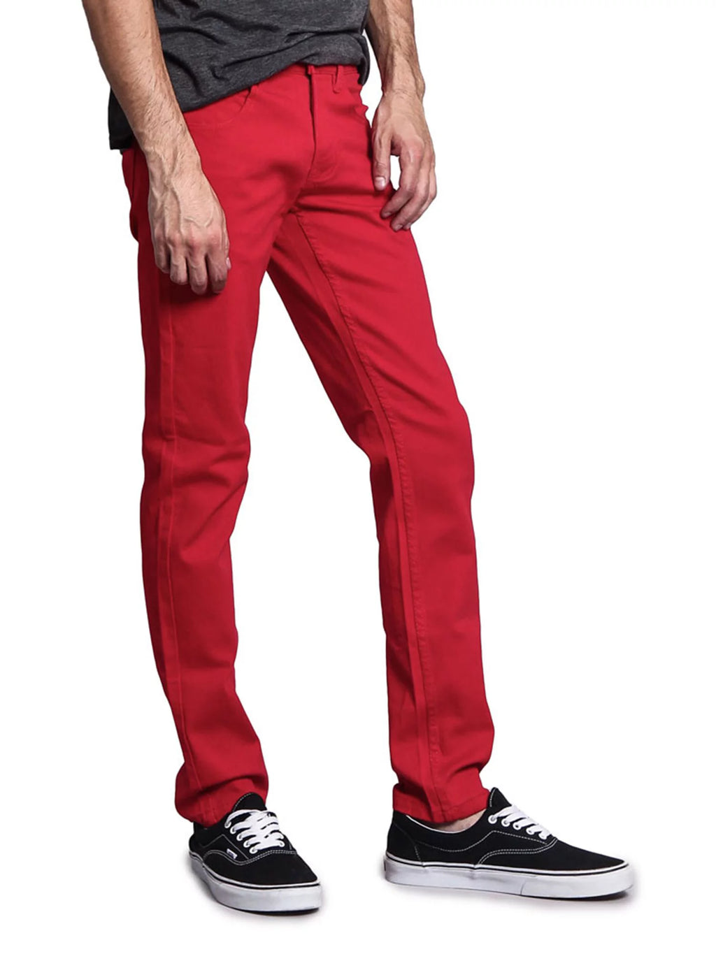 Slim Fit Colored Stretch Jeans F8684