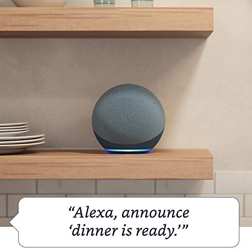 Echo with premium sound, smart home hub, and Alexa, Charcoal H372