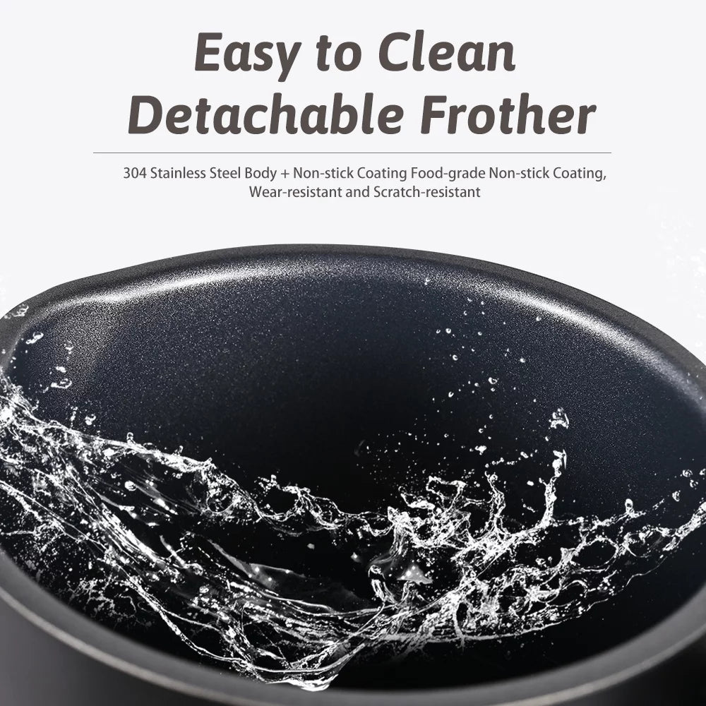 Electric Milk Frother and Steamer 4 in 1 400W 350ml M33284
