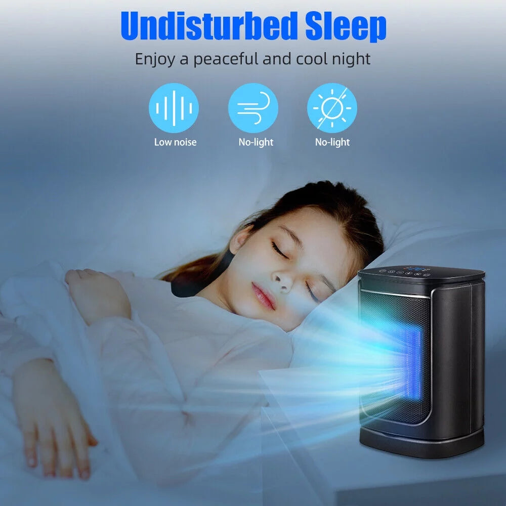 2in1 Portable Air Cool&Heat Fan I359