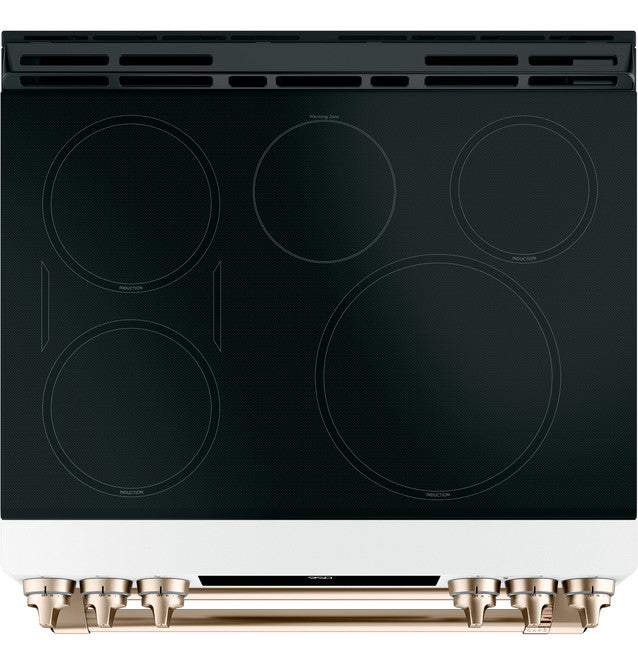 30 In. Slide-In Induction Convection Double Oven Range R9590