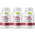 Keto + ACV 500mg Gummies - 3 Bottles R328