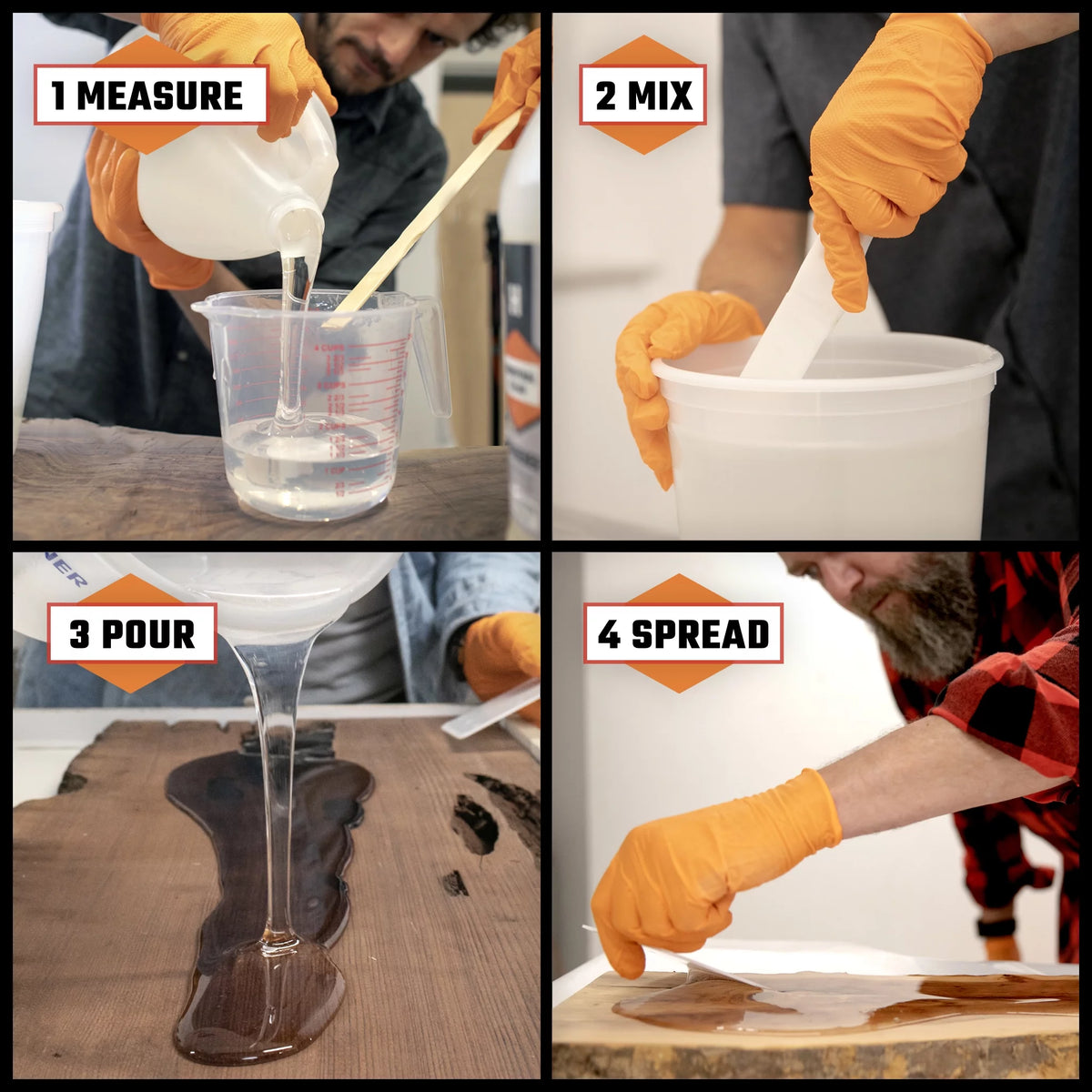 1.5 Gallon Epoxy Resin & Hardener Kit B568