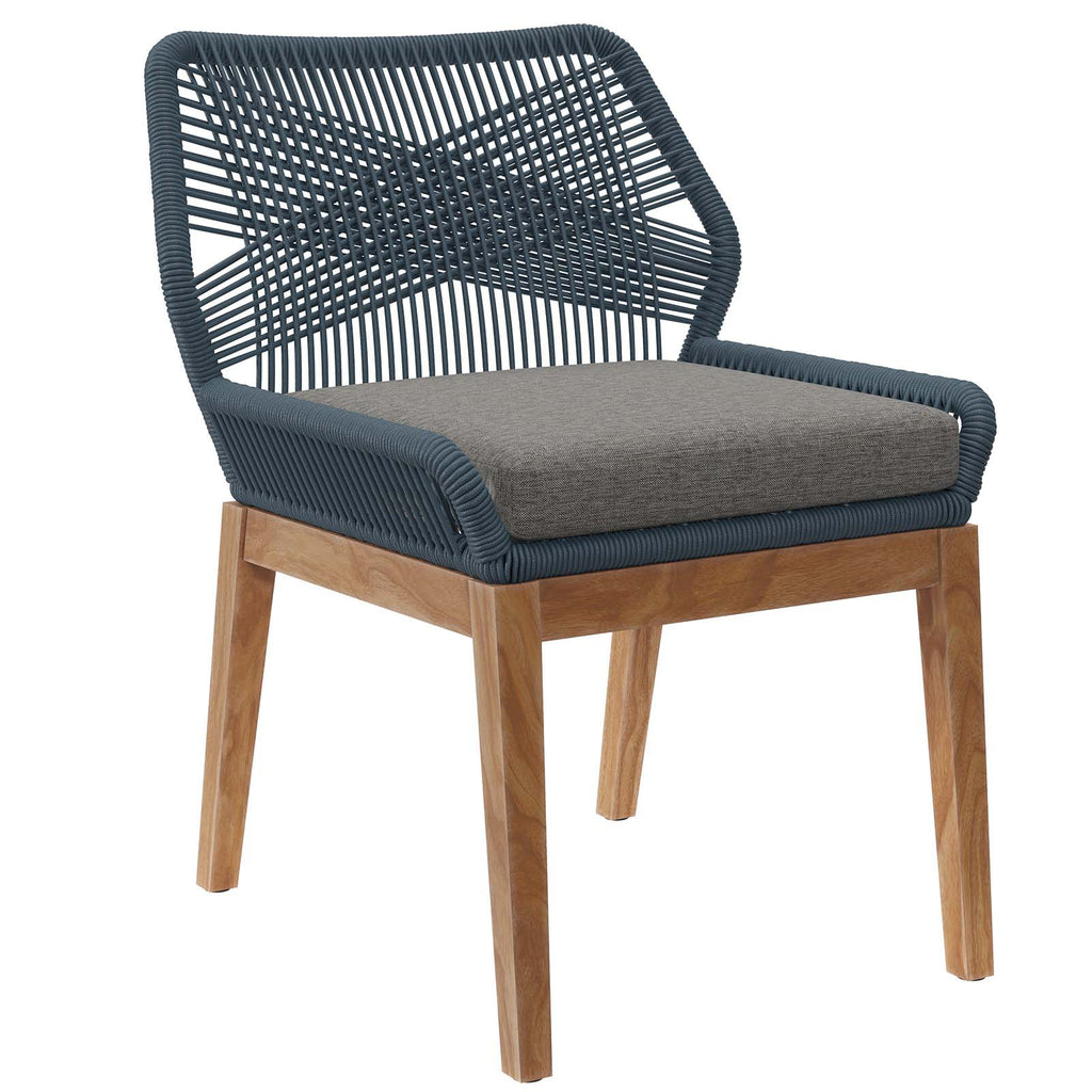 Teak Wood Outdoor Dining Chair X890835