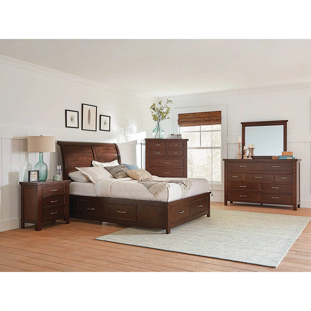 Queen Storage Bed X914