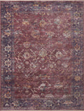 Grape Multi 6'3 x 9' Rug Z9648